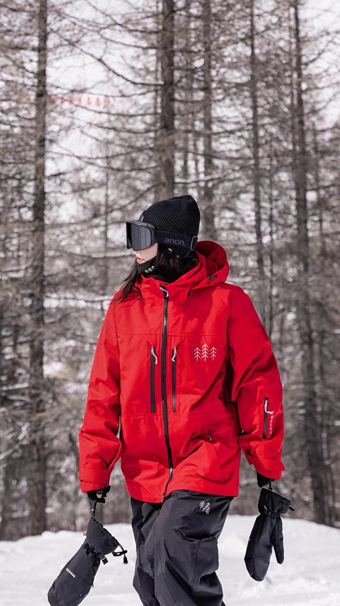 Oversized on sale snowboard jacket