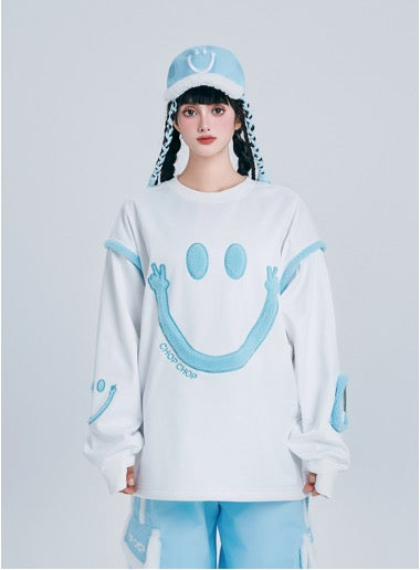 Chopchop Cute Smiling Waterproof Hoodie & Vest