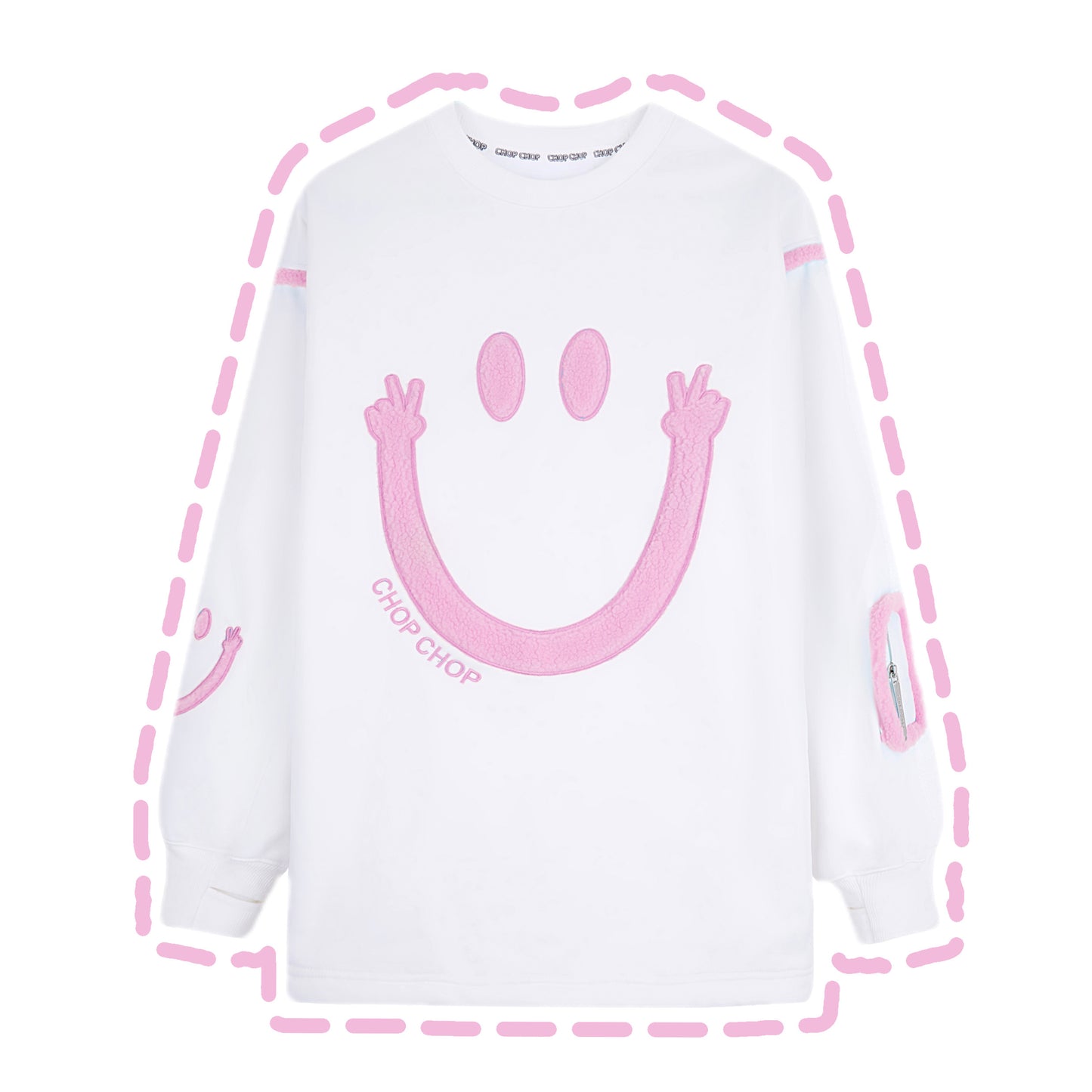 Chopchop Cute Smiling Waterproof Hoodie & Vest