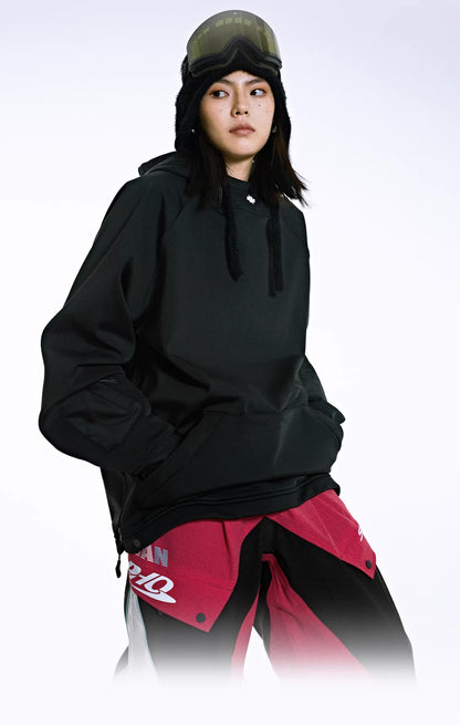 Litan Chic Over-sized Waterproof Snowboarding Hoodie