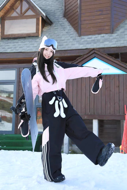 Chopchop Blackpink 3L Snowboarding Bibpants & Jackets