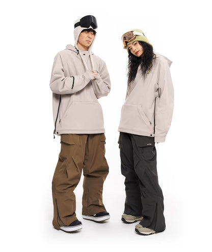 Litan Chic Over-sized Waterproof Snowboarding Hoodie