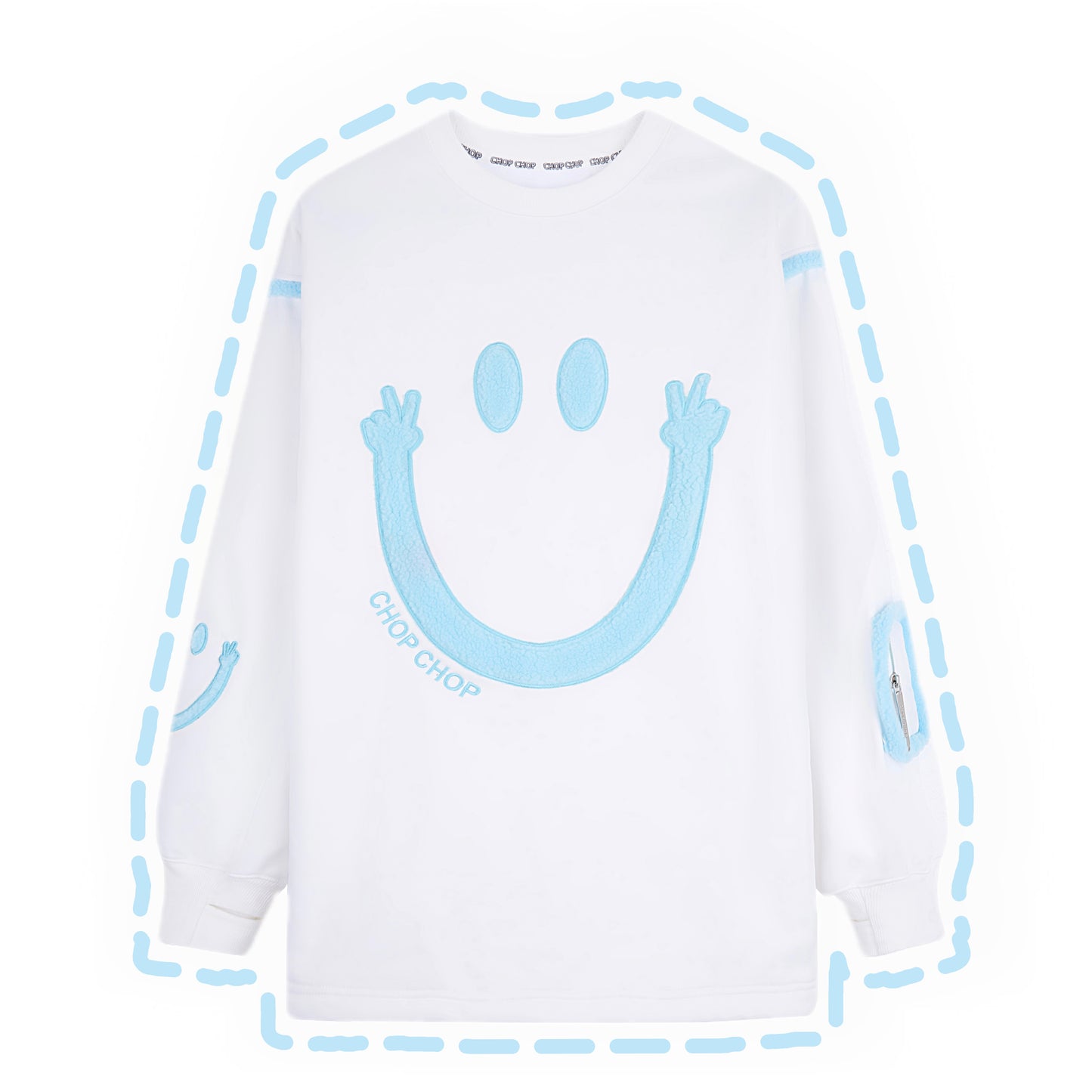 Chopchop Cute Smiling Waterproof Hoodie & Vest