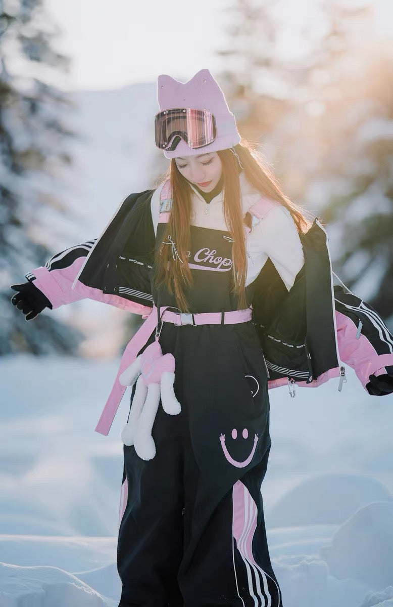 Chopchop Blackpink 3L Snowboarding Bibpants & Jackets