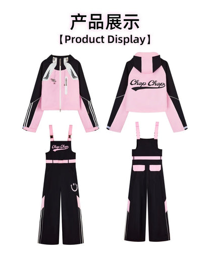 Chopchop Blackpink 3L Snowboarding Bibpants & Jackets