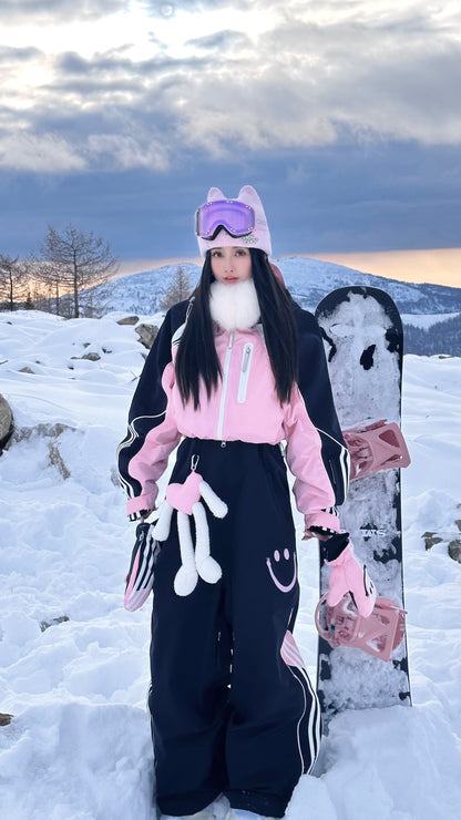 Chopchop Blackpink 3L Snowboarding Bibpants & Jackets