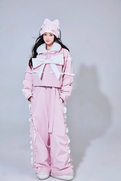 Chopchop Pink Lace 3L Snowboarding Jackets&Bibpants