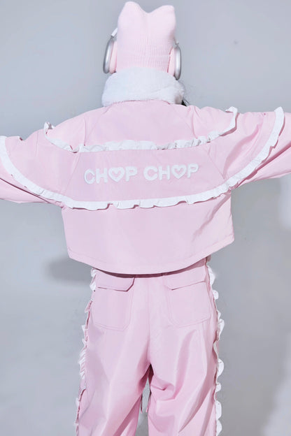 Chopchop Pink Lace 3L Snowboarding Jackets&Bibpants